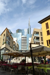 Nadia Mikushova. A panoramic view to the Corso Como complex 
