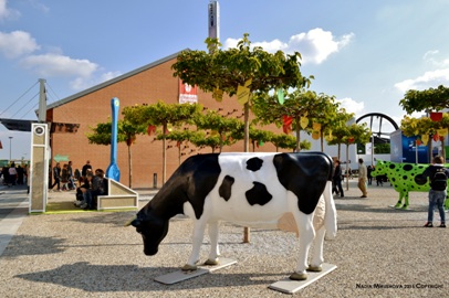 Nadia Mikushova. Cows - symbol of the EXPO.1.a