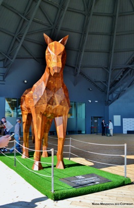 Nadia Mikushova.Expo Milano 2015. Draft horse - peace and hope.1.a